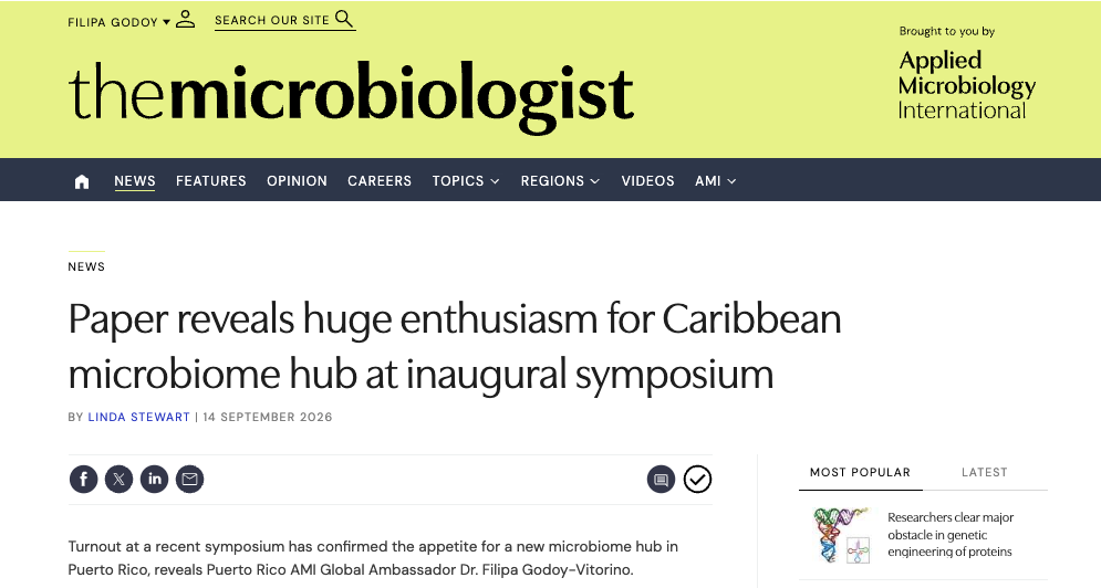 AMI – The Microbiologist: Paper reveals huge enthusiasm for Caribbean microbiome hub at inaugural symposium